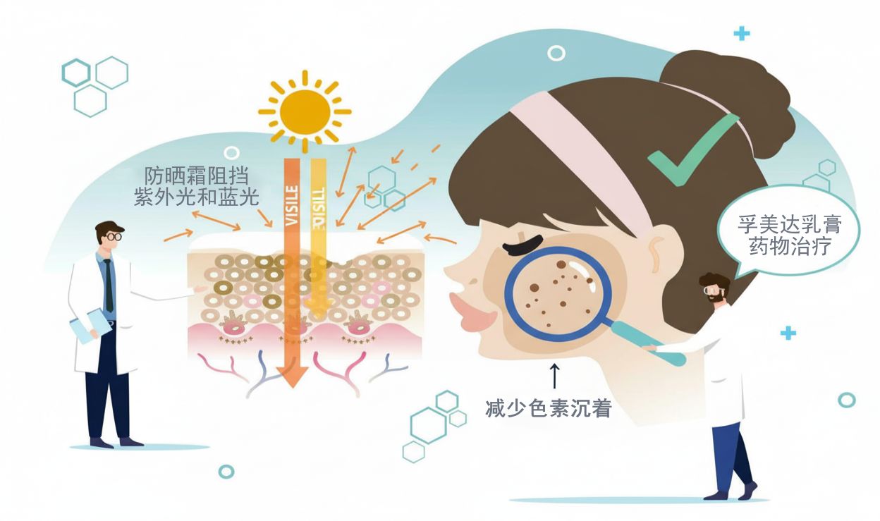 黄褐斑治疗期间用哪种防晒霜更好？