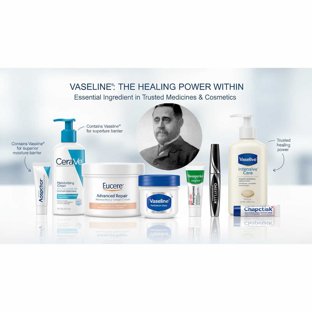 从曾经石油业的废物到现代医药化妆品业的宠儿：凡士林的进阶史